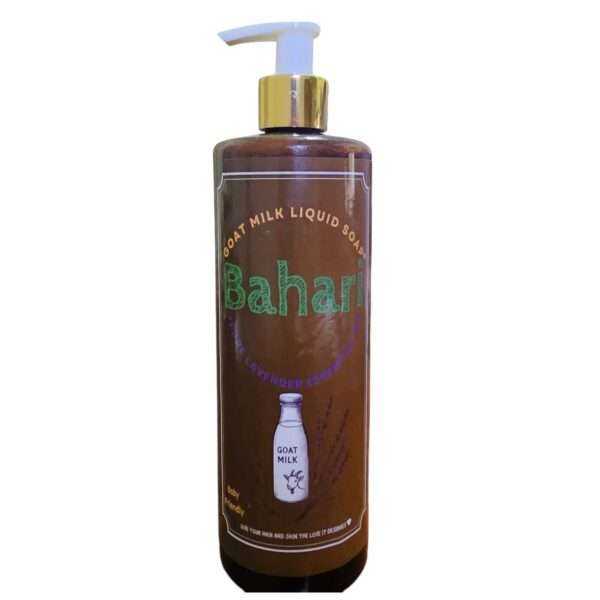 Bahari Goat milk +Lavender liquid soap  500ml