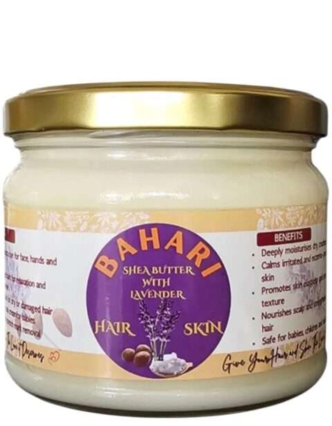 Bahari Shea Butter with Lavender 250gm